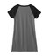 DRAWSTRING RAGLAN TEE DRESS