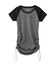 DRAWSTRING RAGLAN TEE DRESS