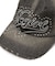 RHINESTONE AND LOGO DENIM 6PANEL CAP