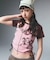 PANELED GRAPHIC RAGLAN BABY TEE