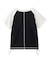 PANELED GRAPHIC RAGLAN BABY TEE