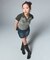 CARGO POCKET DENIM MINI SKIRT