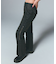 SIDE VENTILATION FLARE DENIM PANTS