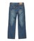 SIDE VENTILATION FLARE DENIM PANTS