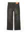 SIDE VENTILATION FLARE DENIM PANTS
