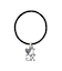 I LOVE XG LOGO HAIR TIE