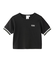 STRIPED RIB S/S BABY TEE