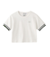 STRIPED RIB S/S BABY TEE