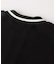 STRIPED RIB HALF ZIP TOP