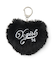 PADDED HEART KEY CHARM