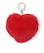 PADDED HEART KEY CHARM