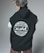 DISTRESSED CIRCLE LOGO ZIP UP SWEAT VEST
