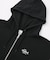 DISTRESSED CIRCLE LOGO ZIP UP SWEAT VEST