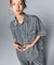 FACE LABEL LIGHT DENIM S/S SHIRT