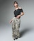 FACE LABEL EASY PANTS