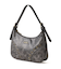 EYELET FAUX LEATHER HAND BAG