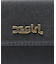 MILLS LOGO FAUX LEATHER MINI WALLET