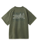 OVER PRINT MILLS LOGO S/S BIG TEE DRESS