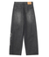 RHINESTONE LOGO LOOSE DENIM PANTS