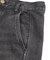 RHINESTONE LOGO LOOSE DENIM PANTS