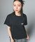 MESSAGE BOX FRAMED FACE S/S TEE