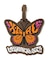 BUTTERFLY LUGGAGE TAG