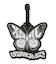 BUTTERFLY LUGGAGE TAG