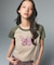 GLITTER BUTTERFLY RAGLAN S/S BABY TEE