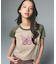 GLITTER BUTTERFLY RAGLAN S/S BABY TEE