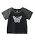 GLITTER BUTTERFLY RAGLAN S/S BABY TEE