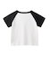 GLITTER BUTTERFLY RAGLAN S/S BABY TEE