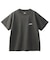 PIGMENT DYED CIRCLE TEXT LOGO S/S TEE