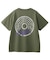 PIGMENT DYED CIRCLE TEXT LOGO S/S TEE