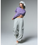 2WAY WIDE LEG CARGO SWEAT PANTS