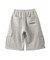2WAY WIDE LEG CARGO SWEAT PANTS