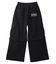 2WAY WIDE LEG CARGO SWEAT PANTS