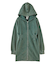 DUSTY ZIP UP SWEAT HOODIE DRESS