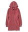 DUSTY ZIP UP SWEAT HOODIE DRESS