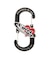 PLANET HEART LOGO CARABINER
