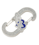 PLANET HEART LOGO CARABINER