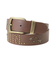 STUDDED LOGO BELT