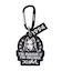 STAR AND FACE PATCH KEY CHARM