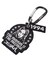 STAR AND FACE PATCH KEY CHARM