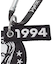 STAR AND FACE PATCH KEY CHARM