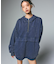 FADED SWEAT ANORAK PARKA