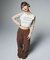 VOLUME HEM LOOSE EASY PANTS