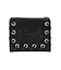 FAUX LEATHER PATCH WALLET