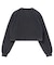 FADED CROPPED CREWNECK SWEAT TOP