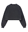FADED CROPPED CREWNECK SWEAT TOP