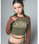 FADED TRIBAL LOGO RAGLAN L/S BABY TEE